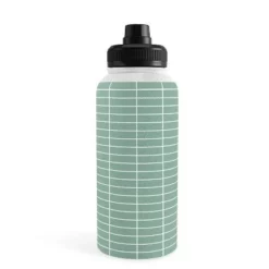 Colour Poems Minimal Grid XVII Water Bottle - Society6