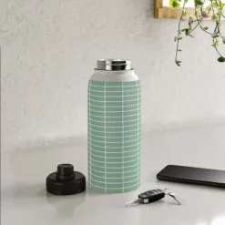 Colour Poems Minimal Grid XVII Water Bottle - Society6 -WATER BOTTLES Sales unnamed file 5497