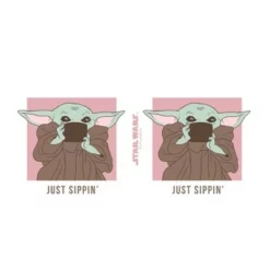 Star Wars The Mandalorian The Child Just Sippin Stainless Steel Water Bottle