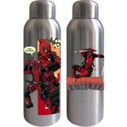 Marvel Comic Deadpool Classic Artwork 22 Oz. Stainless Steel Water Bottle