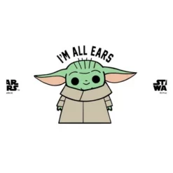 Star Wars The Mandalorian The Child I'm all ears Stainless Steel Water Bottle