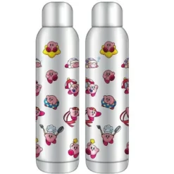 Kirby Classic Video Game All Over Print 22 Oz. Stainless Steel Water Bottle