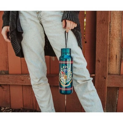 Silver Buffalo Harry Potter Hogwarts Houses Stainless Steel Water Bottle | Holds 27 Ounces 6 Silver Buffalo Harry Potter Hogwarts Houses Stainless Steel Water Bottle | Holds 27 Ounces - Image 4