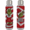 Dr. Seuss The Grinch Character Red Stripe 22 Oz. Stainless Steel Water Bottle -WATER BOTTLES Sales unnamed file 5648