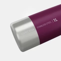 Decathlon Quechua MH100, Stainless Steel Screw Top Hiking Water Bottle, 34oz -WATER BOTTLES Sales unnamed file 5676