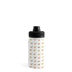 Dash and Ash Llama Water Bottle - Society6