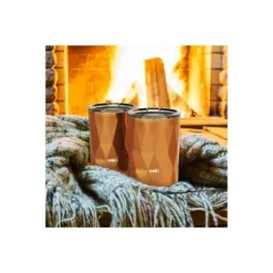 Zak Designs 13oz Fractal Double Wall Stainless Steel DOF Tumbler Rose Gold 11 Zak Designs 13oz Fractal Double Wall Stainless Steel DOF Tumbler Rose Gold -WATER BOTTLES Sales unnamed file 569