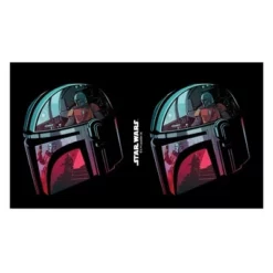 Star Wars The Mandalorian Helmet Reflection Stainless Steel Water Bottle