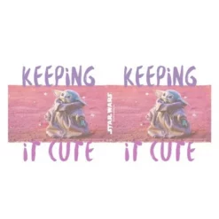 Star Wars The Mandalorian The Child Keeping It Cute Stainless Steel Water Bottle