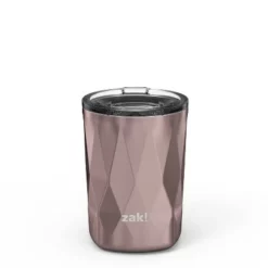 Zak Designs 13oz Fractal Double Wall Stainless Steel DOF Tumbler Rose Gold 13 Zak Designs 13oz Fractal Double Wall Stainless Steel DOF Tumbler Rose Gold -WATER BOTTLES Sales unnamed file 571