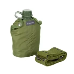 Stansport 1 QT Plastic Canteen with Belt and Cover Set