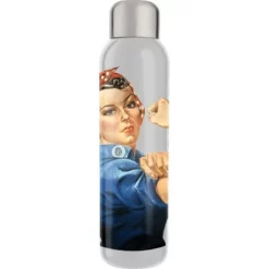 Smithsonian Rosie The Riveter Artwork 22 Oz. Stainless Steel Water Bottle