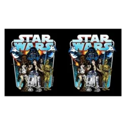 Star Wars Vintage Hero Character Frame Stainless Steel Water Bottle