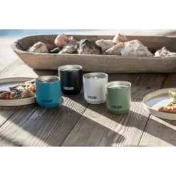 CamelBak 10oz Vacuum Insulated Stainless Steel Rocks Lidded Tumbler White -WATER BOTTLES Sales unnamed file 578