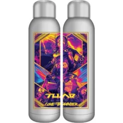 Marvel Thor: Love & Thunder Movie Poster 22 Ounce Stainless Steel Bottle
