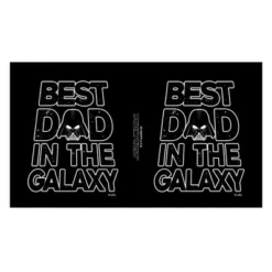 Star Wars Father's Day Best Dad Darth Vader Helmet Stainless Steel Water Bottle