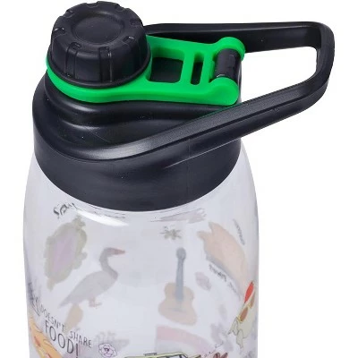 Silver Buffalo Friends Icons 28-Ounce Plastic Water Bottle w/ Screw Lid 4 Silver Buffalo Friends Icons 28-Ounce Plastic Water Bottle w/ Screw Lid - Image 2