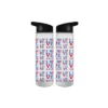 USA Americana Patriotic Love 24 Oz Plastic Water Bottle 2 USA Americana Patriotic Love 24 Oz Plastic Water Bottle -WATER BOTTLES Sales unnamed file 5876