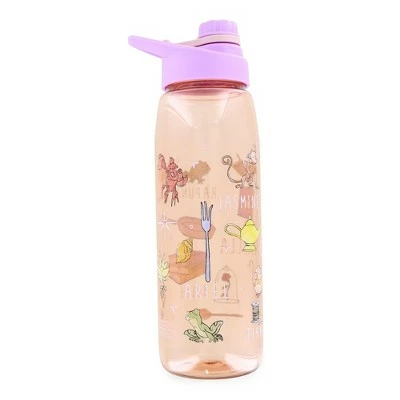 Silver Buffalo Disney Princess Icons 28oz Water Bottle With Screw Lid 3 Silver Buffalo Disney Princess Icons 28oz Water Bottle With Screw Lid