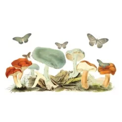 Lost Gods Retro Mushrooms Stainless Steel Water Bottle