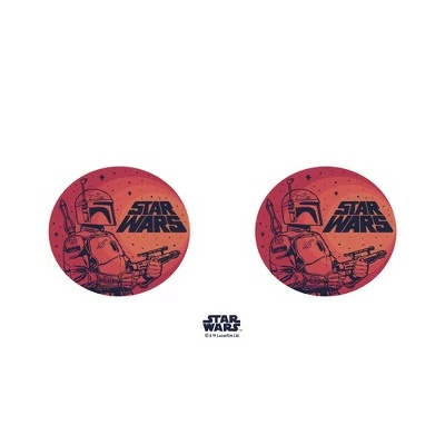 Star Wars Boba Fett Retro Circle Stainless Steel Water Bottle 3 Star Wars Boba Fett Retro Circle Stainless Steel Water Bottle