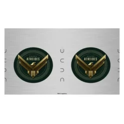 Dune House Atreides Gold Logo Stainless Steel Water Bottle