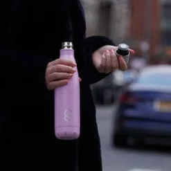 CrazyCap 17oz UV Sanitizing Water Bottle White -WATER BOTTLES Sales unnamed file 5944