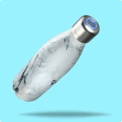 CrazyCap 17oz UV Sanitizing Water Bottle White -WATER BOTTLES Sales unnamed file 5948