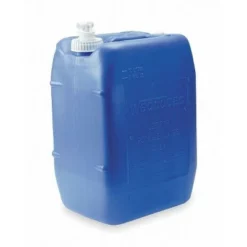 WEDCO 82300G Water Container,5 gal.,Blue,14-3/4 in. H