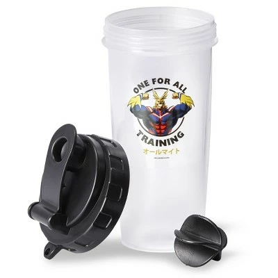 Just Funky My Hero Academia All Might Training Gym Shaker Bottle | Includes Mixing Ball 3 Just Funky My Hero Academia All Might Training Gym Shaker Bottle | Includes Mixing Ball