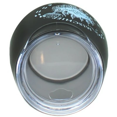 Silver Buffalo Harry Potter Marauders Map Mischief Managed 10oz Stainless Steel Tumbler w/ Lid 4 Silver Buffalo Harry Potter Marauders Map Mischief Managed 10oz Stainless Steel Tumbler w/ Lid - Image 2