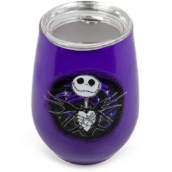 The Nightmare Before Christmas Silver Buffalo Nightmare Before Christmas Jack Skellington Stainless Steel Tumbler | 10 Ounces