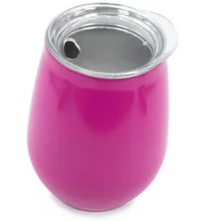 Silver Buffalo The Golden Girls "Squad Goals" 10-Ounce Stainless Steel Stemless Tumbler w/ Lid