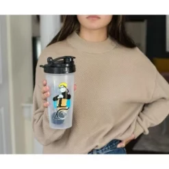 Just Funky Naruto Shippuden Plastic Shaker Bottle | Holds 20 Ounces -WATER BOTTLES Sales unnamed file 610