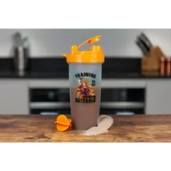 Just Funky Dragon Ball Z Super Saiyan Goku Gym Shaker Bottle -WATER BOTTLES Sales unnamed file 616