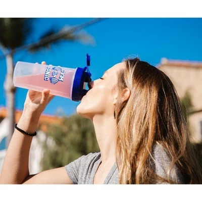 Toynk "Gym & Tonic" Plastic Shaker Bottle | Holds Ounces 4 Toynk "Gym & Tonic" Plastic Shaker Bottle | Holds Ounces - Image 2