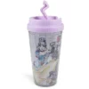 Silver Buffalo Disney Princesses Double-Walled Plastic Tumbler With Lid | Holds 16 Ounces -WATER BOTTLES Sales unnamed file 697
