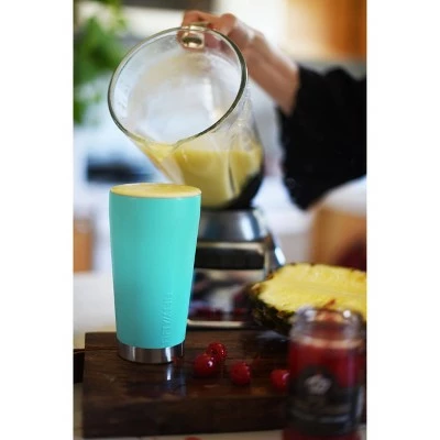 FIFTY/FIFTY 16oz Stainless Steel Vacuum Insulated Tumbler Navy Blue 5 FIFTY/FIFTY 16oz Stainless Steel Vacuum Insulated Tumbler Navy Blue - Image 3