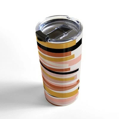Society6 Gale Switzer Linear Stack 20 oz Stainless Steel Travel Mug - Deny Designs 3 Society6 Gale Switzer Linear Stack 20 oz Stainless Steel Travel Mug - Deny Designs