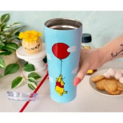 Silver Buffalo Winnie the Pooh Balloon Stainless Steel Tumbler With Straw | Holds 22 Ounces 8 Silver Buffalo Winnie the Pooh Balloon Stainless Steel Tumbler With Straw | Holds 22 Ounces -WATER BOTTLES Sales unnamed file 843