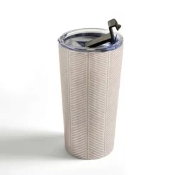Society6 Little Arrow Design Co Organic Chevron in Rose 20 oz Stainless Steel Travel Mug - Deny Designs 7 Society6 Little Arrow Design Co Organic Chevron in Rose 20 oz Stainless Steel Travel Mug - Deny Designs -WATER BOTTLES Sales unnamed file 858