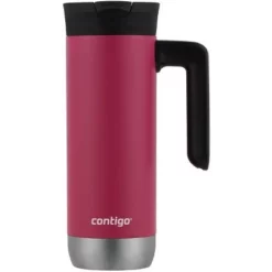 Contigo 20 oz. Superior 2.0 SnapSeal Stainless Steel Travel Mug with Handle -WATER BOTTLES Sales unnamed file 86