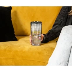 Silver Buffalo Peanuts Charlie Brown Travel Tumbler with Slide Close Lid | Holds 20 Ounces -WATER BOTTLES Sales unnamed file 894