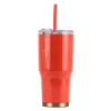 Reduce 34oz Cold1 Insulated Stainless Steel Straw Tumbler Cayenne -WATER BOTTLES Sales unnamed file 899