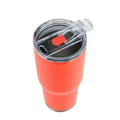 Reduce 34oz Cold1 Insulated Stainless Steel Straw Tumbler Cayenne 6 Reduce 34oz Cold1 Insulated Stainless Steel Straw Tumbler Cayenne - Image 4