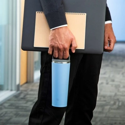 Zojirushi 14oz Stainless Steel Tumbler SX-JA40HM - Forest Gray 5 Zojirushi 14oz Stainless Steel Tumbler SX-JA40HM - Forest Gray - Image 3