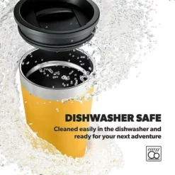 Dometic TMBR32 Thermo 11 Ounce Stainless Steel Non Skid Dishwasher Safe Vacuum Sealed Compact Tumbler Cup with Double Wall Insulation, Glow -WATER BOTTLES Sales unnamed file 944