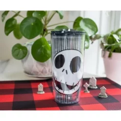The Nightmare Before Christmas Silver Buffalo Nightmare Before Christmas Jack Face 20oz Double Wall Travel Tumbler 11 The Nightmare Before Christmas Silver Buffalo Nightmare Before Christmas Jack Face 20oz Double Wall Travel Tumbler -WATER BOTTLES Sales unnamed file 955