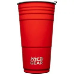 Wyld Gear 32 oz. Vacuum Insulated Stainless Steel Party Cup Tumbler -WATER BOTTLES Sales unnamed file 971