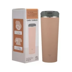 Zojirushi 14oz Stainless Steel Tumbler SX-KA40CM - Cinnamon Beige